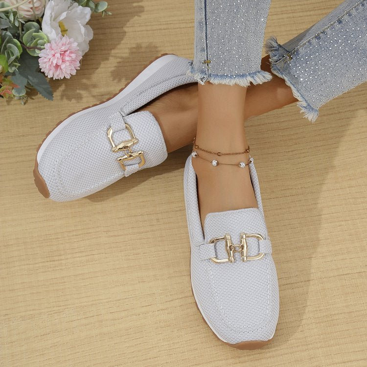 Women Canvas Slip On Sneakers