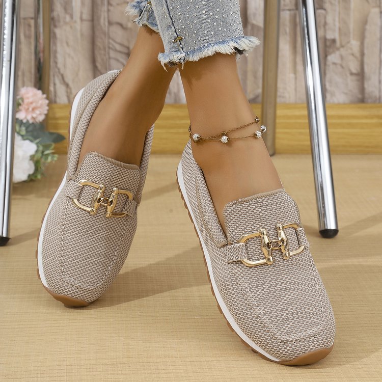 Women Canvas Slip On Sneakers