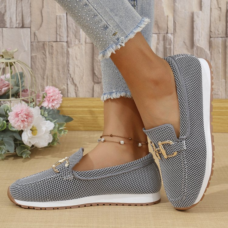 Women Canvas Slip On Sneakers