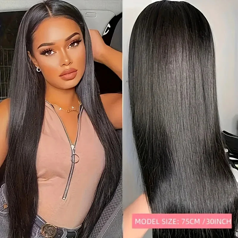2026 Lace Front Human Hair Wig Brazilian Straight Lace Front Human Hair Wigs For Women Glueless Wigs On Clearance Sale