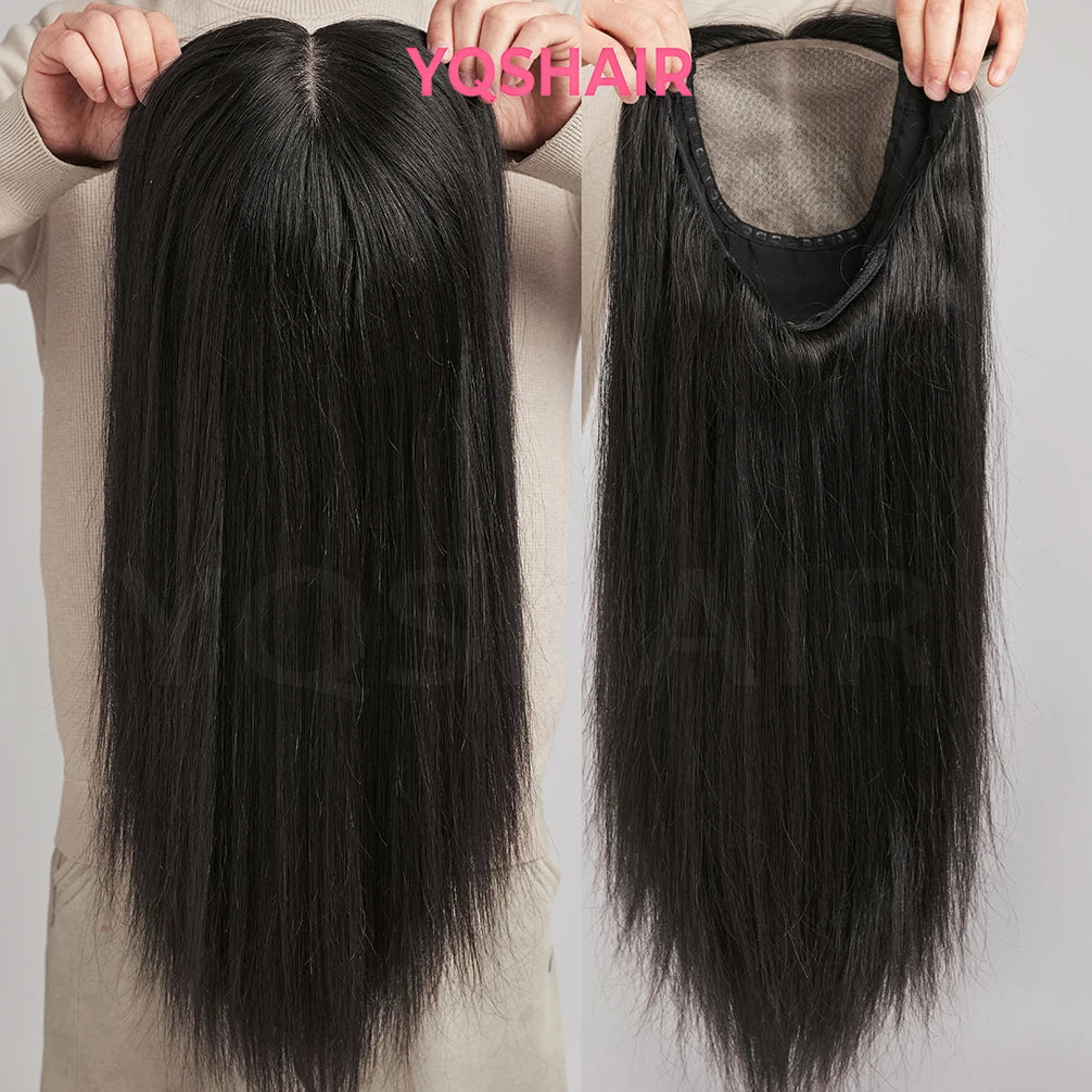 Brazilian Hair 6x6 Silk Top Full Lace Human Hair Wig Bone Straight Pre Plucked Glueless Silk Base Full Lace Wig With Baby Hair