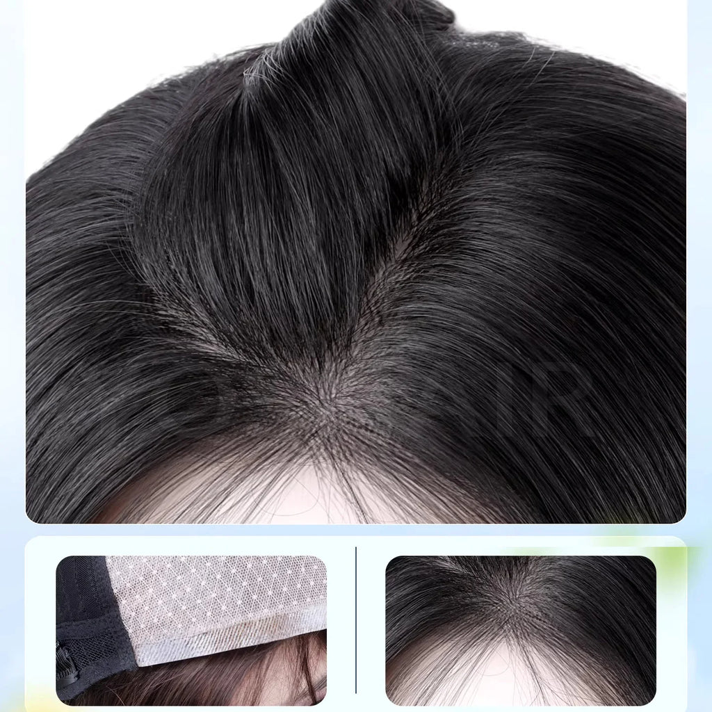 Brazilian Hair 6x6 Silk Top Full Lace Human Hair Wig Bone Straight Pre Plucked Glueless Silk Base Full Lace Wig With Baby Hair