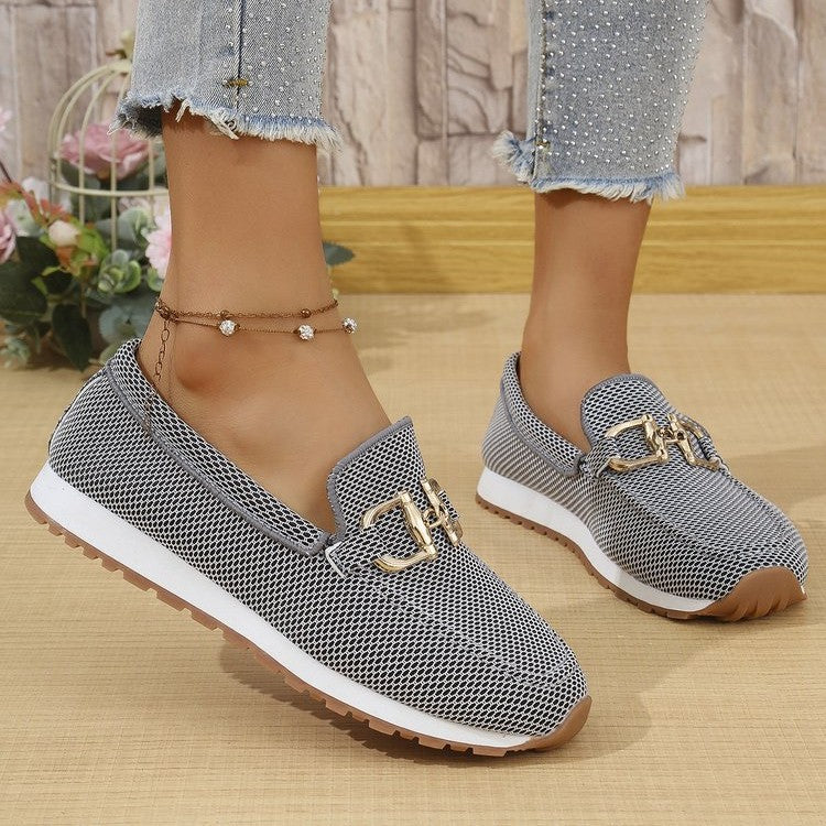 Women Canvas Slip On Sneakers